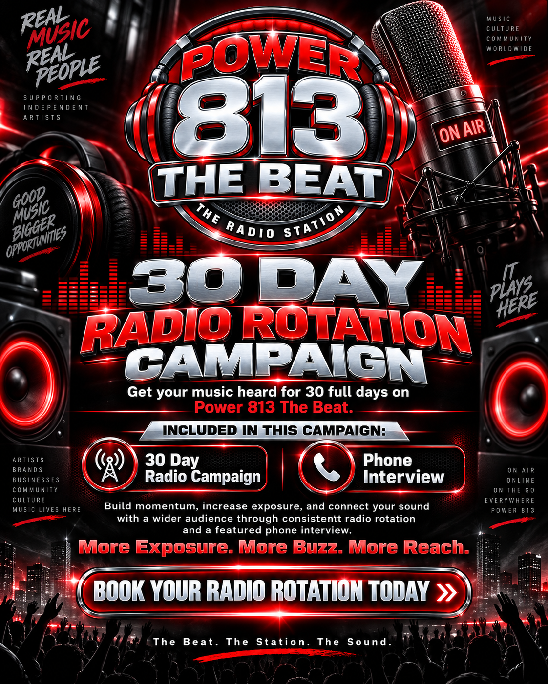 30 Day Radio Rotation Campaign
