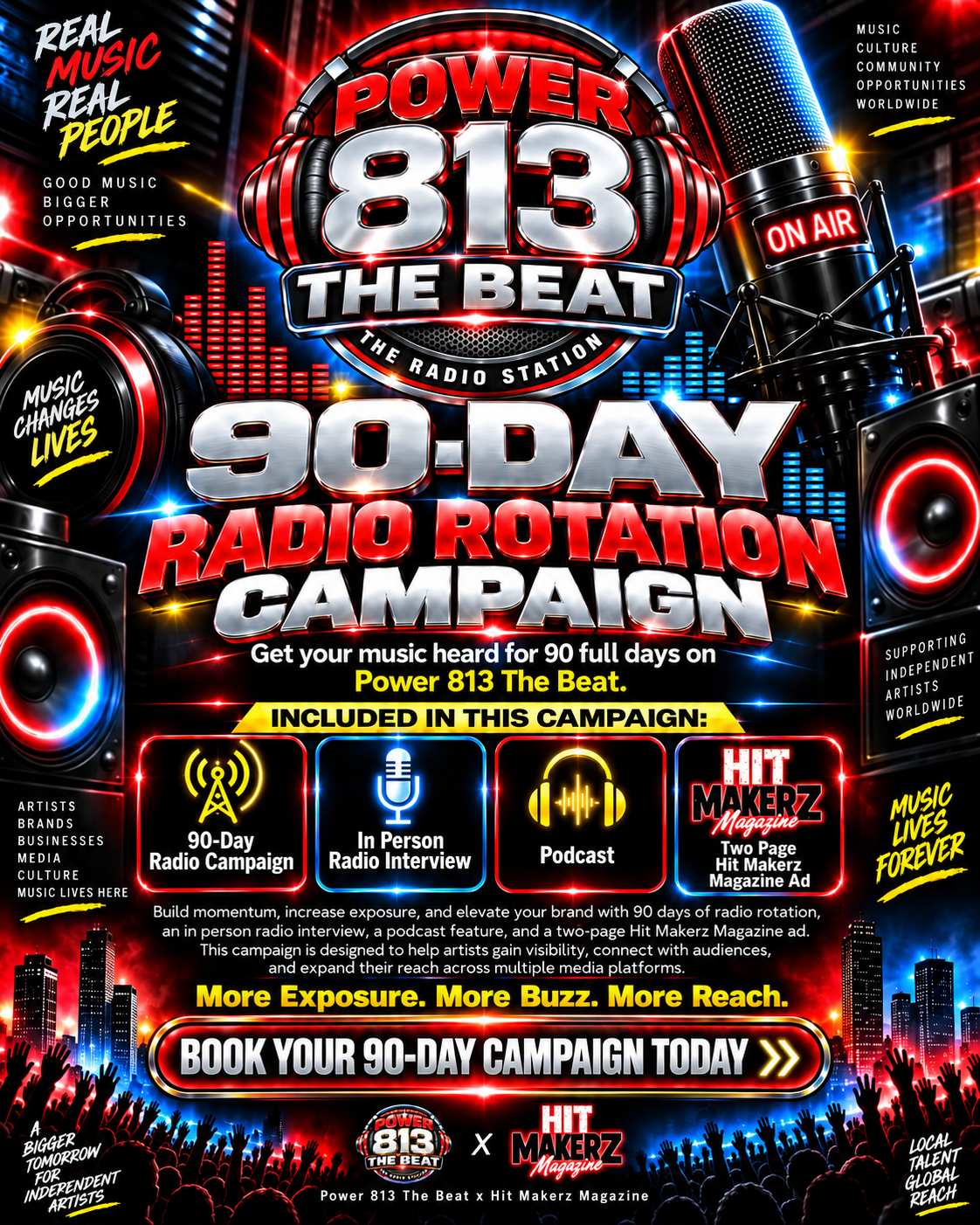 90-Day Radio Rotation Campaign