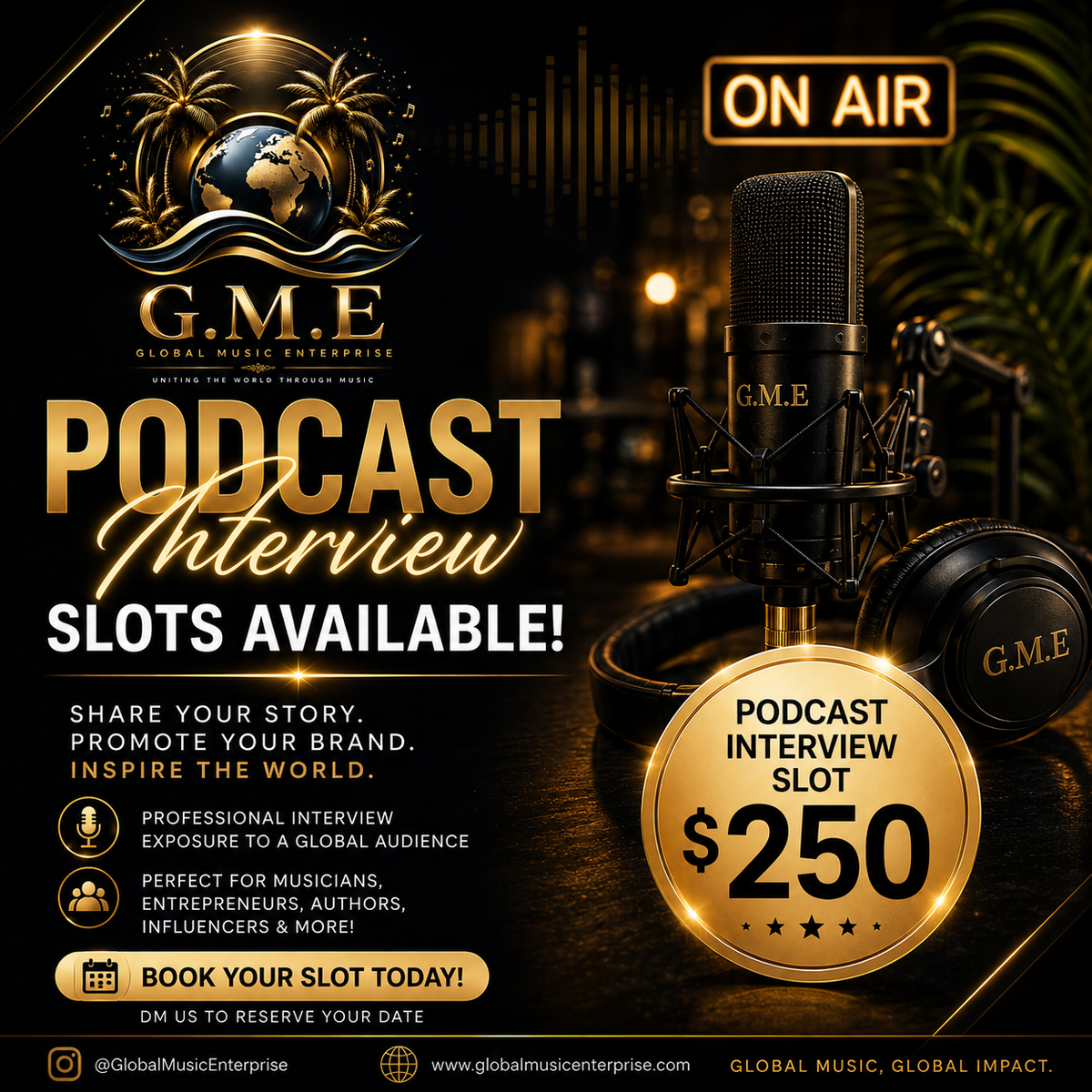 Get Featured on Power 813 The Beat Podcast